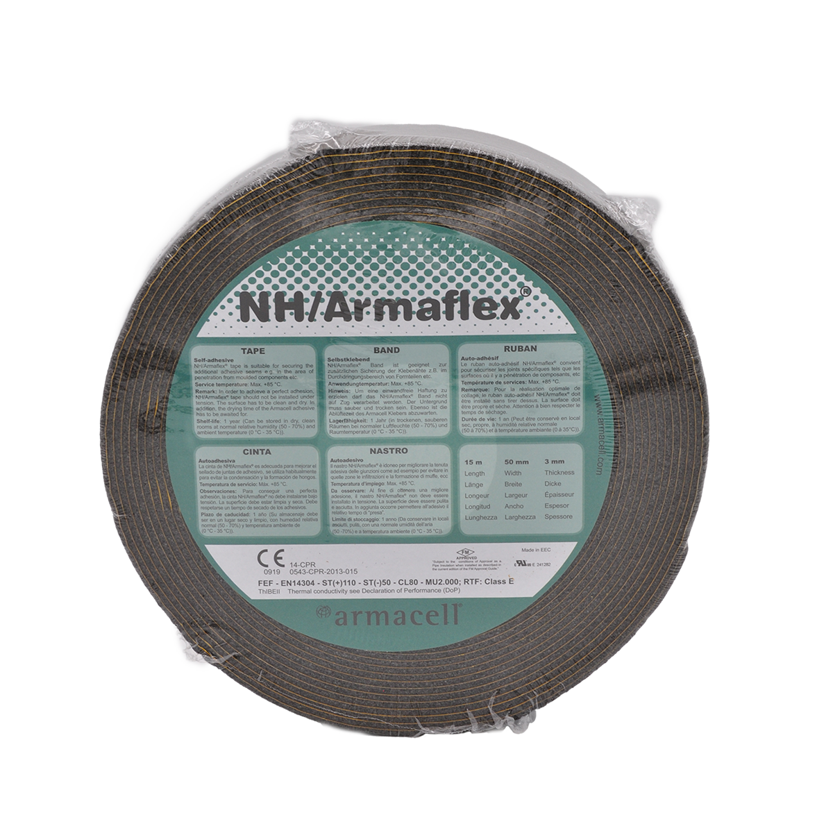 NH/Armaflex-Band B2 SK 50x3mmx15m